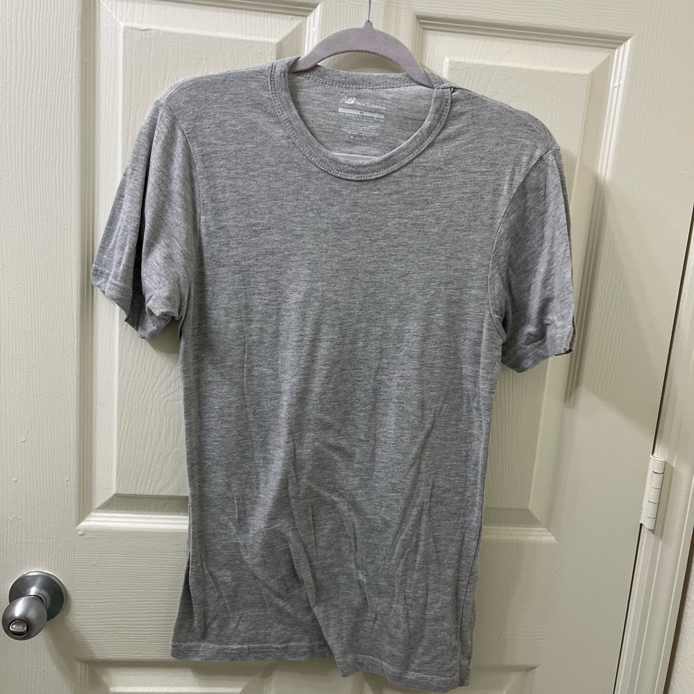 New Balance Heather Gray Men's Tee